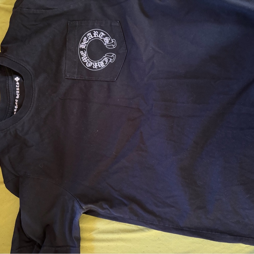Chrome Hearts Black Short Sleeve Tee